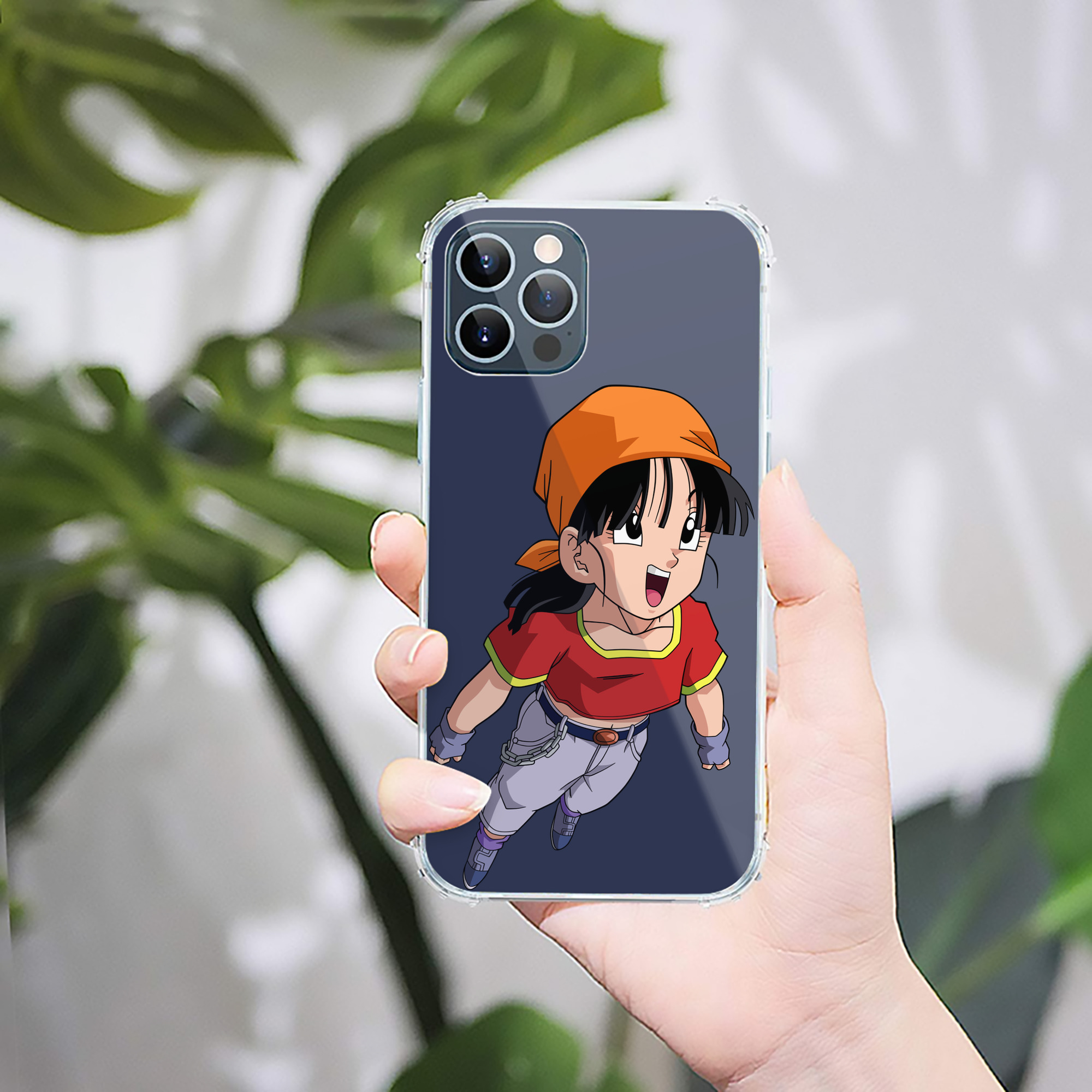 （画像用） ドラゴンボール パン DRAGON BALL Pan 【iPhone 12シリーズ対応】透明スマホケース（クリアソフトケース）